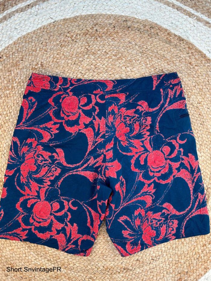 Short de Bain Patagonia Marine à Motif Rouge Homme W38 | Très Bon État | Swimwear Éthique – SM967 - photo numéro 2
