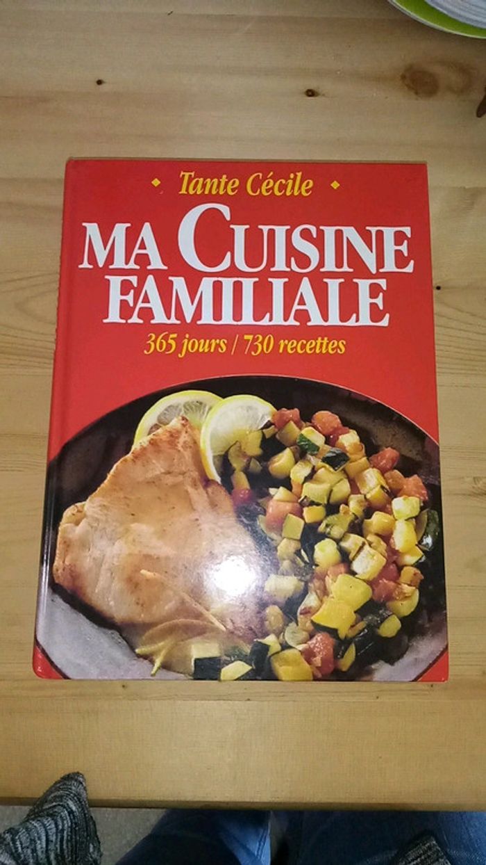 Livre ma cuisine familiale