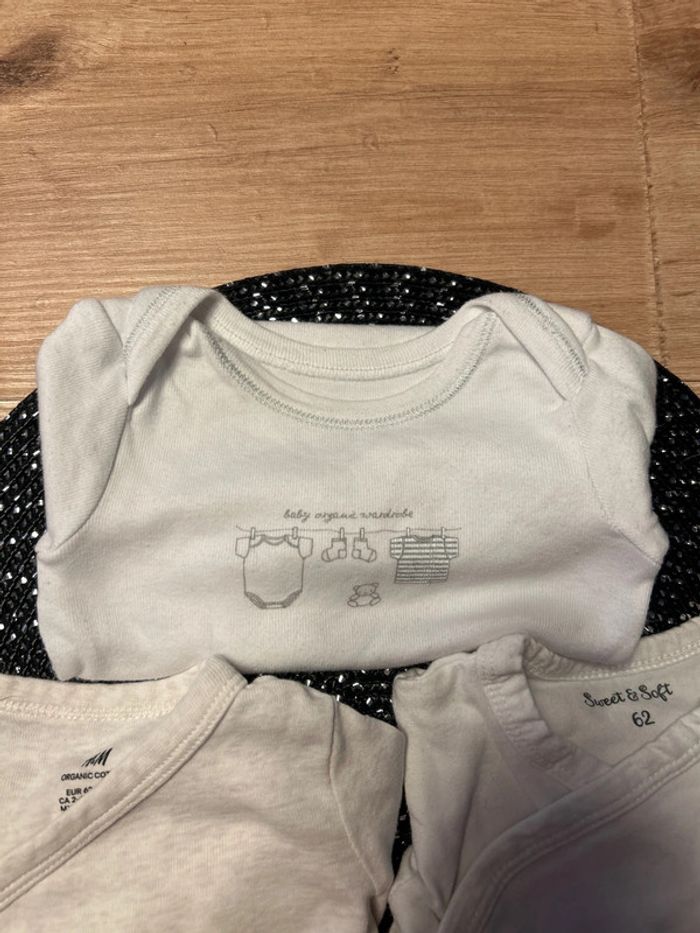 Lot de 3 bodies ML 3 mois - photo numéro 4