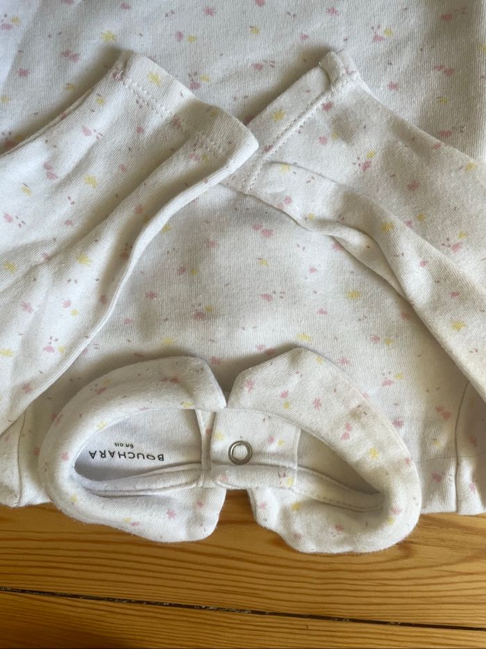 Ensemble pyjama velours + pyjama 12 mois Bouchara - photo numéro 3