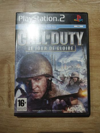 Call of duty le jour de gloire+ en route vers Paris ps2