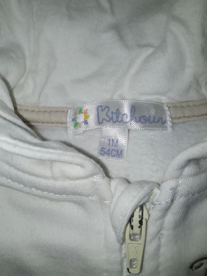 Veste à capuche 1 mois - photo numéro 2