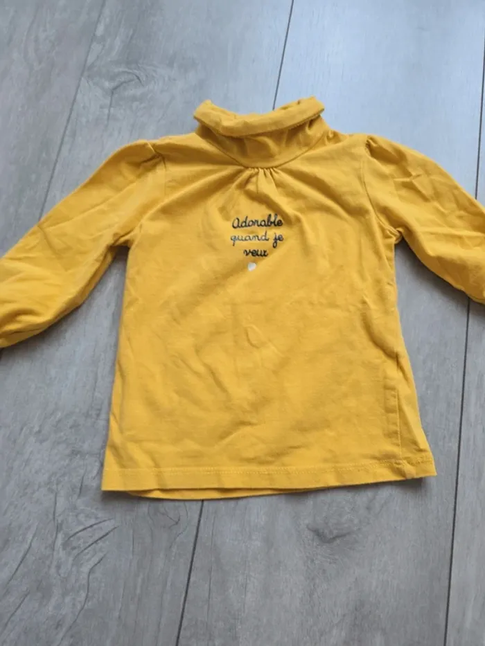 Sous pull gemo 12 mois