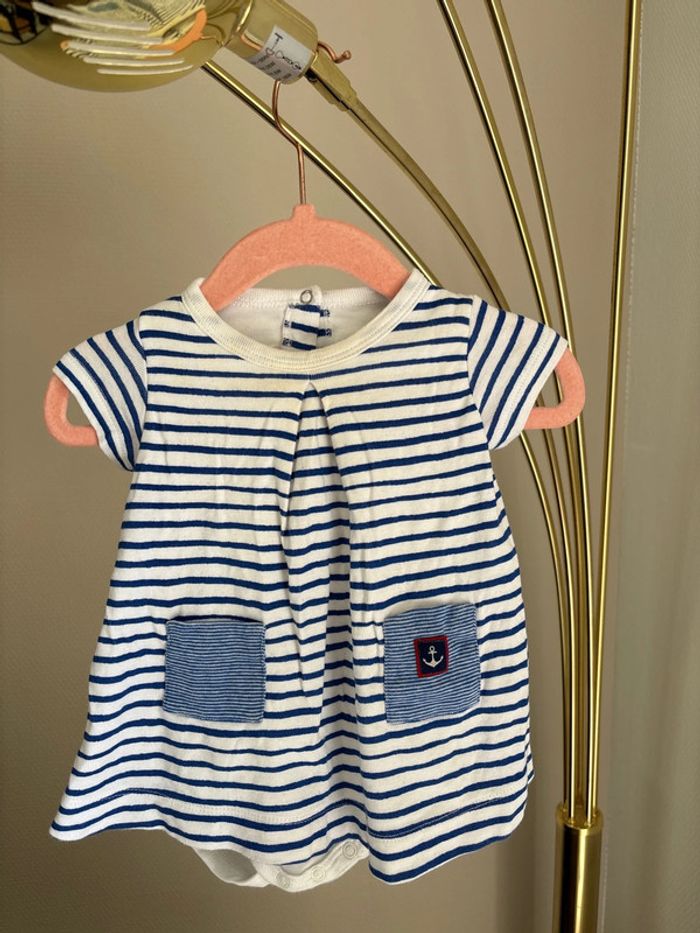 Robe Body Petit Bateau 3 mois