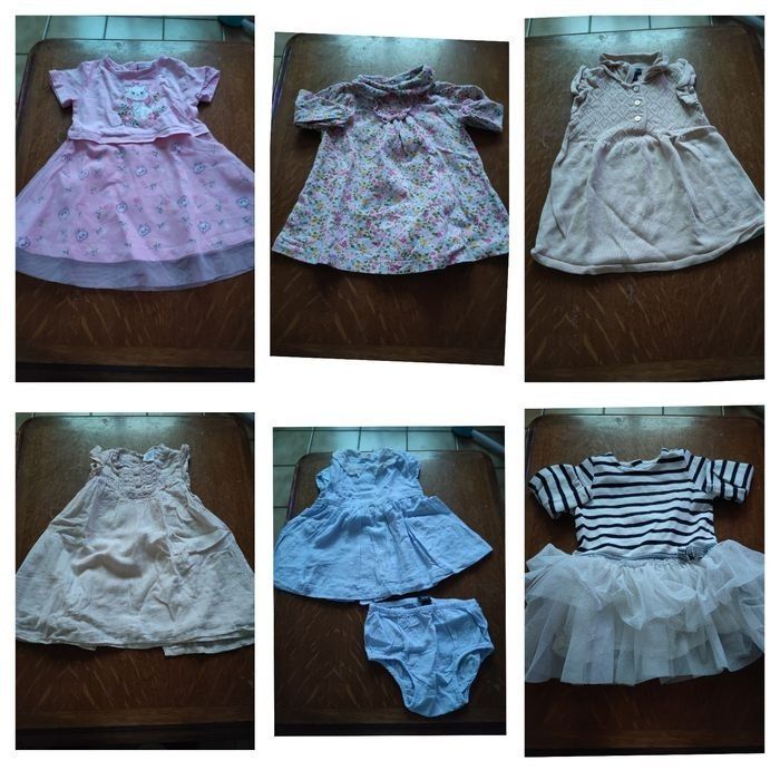 Lots vêtements bébé fille 6 mois - photo numéro 8