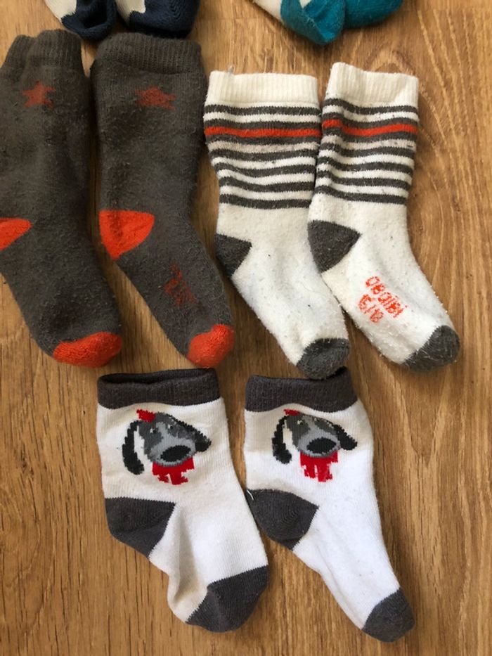Lot de 5 paires de chaussettes t18 - photo numéro 3