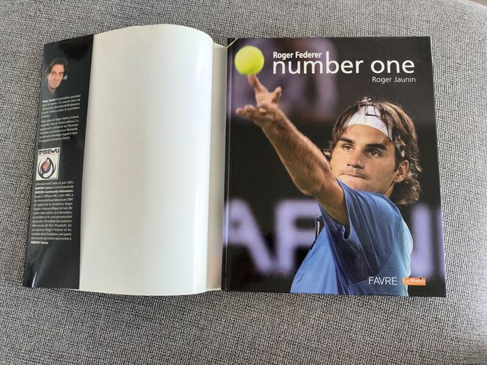 Livre Roger Federer number one - photo numéro 3