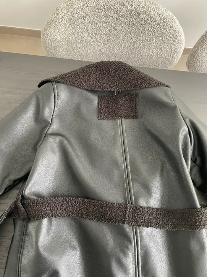 Manteau similicuir - photo numéro 8