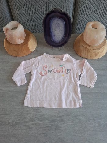 T-shirt fille 6 mois