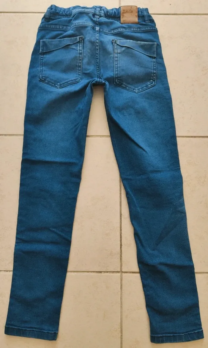 Jean 👖 bleu Terre de Marins Taille 10 ans - photo numéro 7