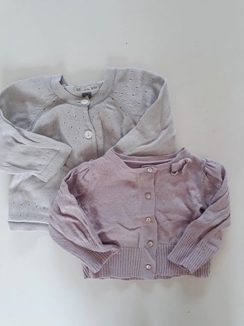 Deux gilets 3 mois