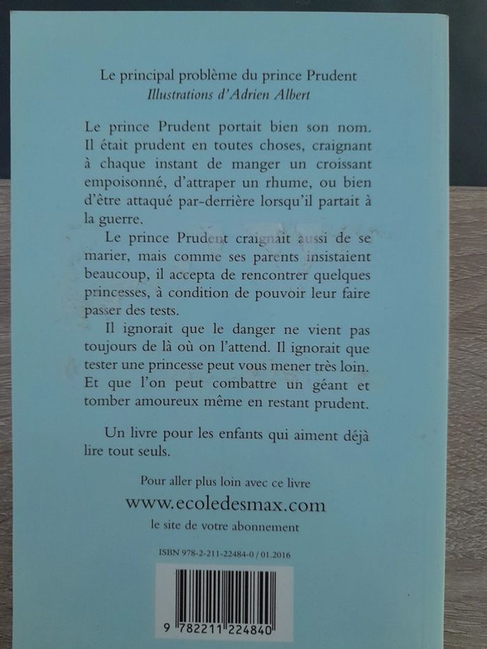 roman école des loisirs - Le principal problème du prince Prudent - photo numéro 3