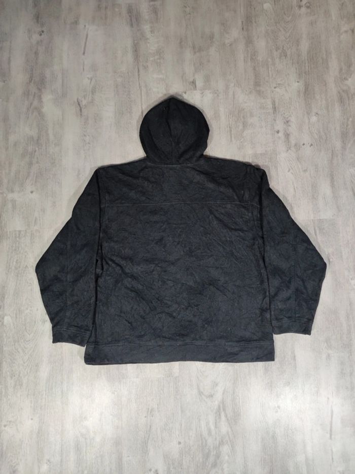 Sweat à Capuche Polaire Old Navy Noir Logo Brodé Blanc Taille XL Homme - photo numéro 8