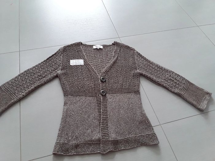 Gilet grosses mailles