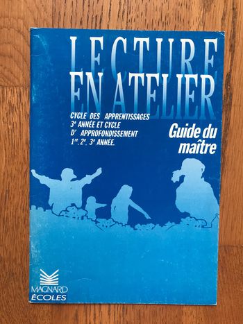 Guide pédagogique - Lecture en Atelier