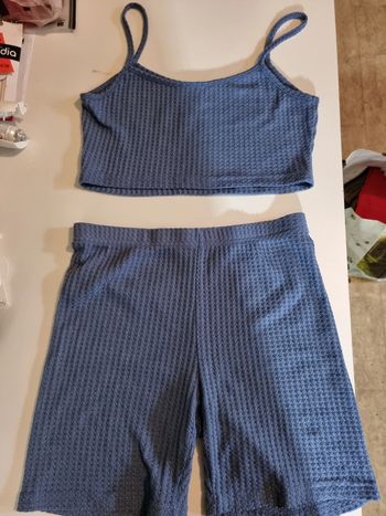 Ensemble brassière et short Shein