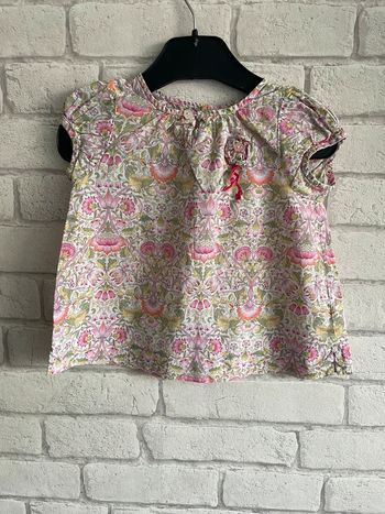 blouse Liberty Jacadi taille 18 mois