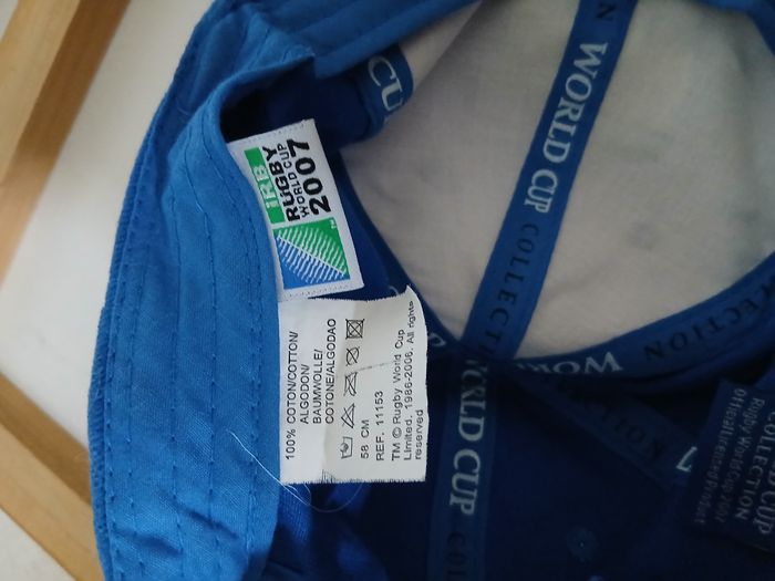 Casquette rugby World Cup France 2007 - photo numéro 2