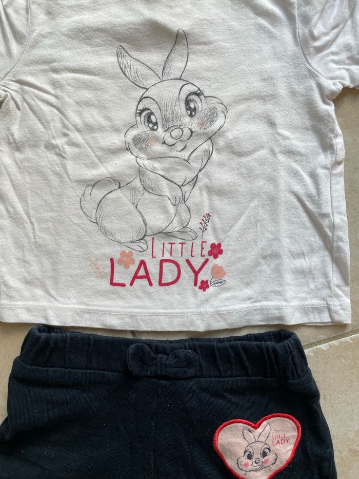 Ensemble t-shirt manches courtes et short - photo numéro 3