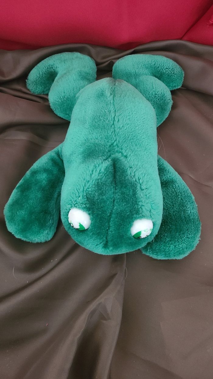 peluche grenouille vintage bruit - photo numéro 5