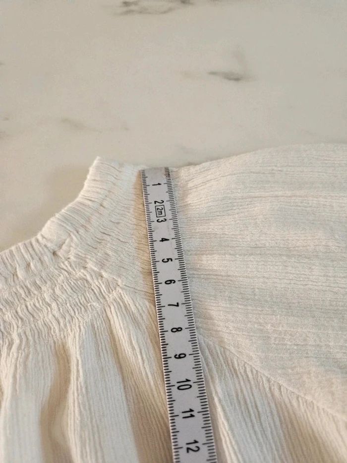 Essentiel blouse épaules nues taille L - photo numéro 9