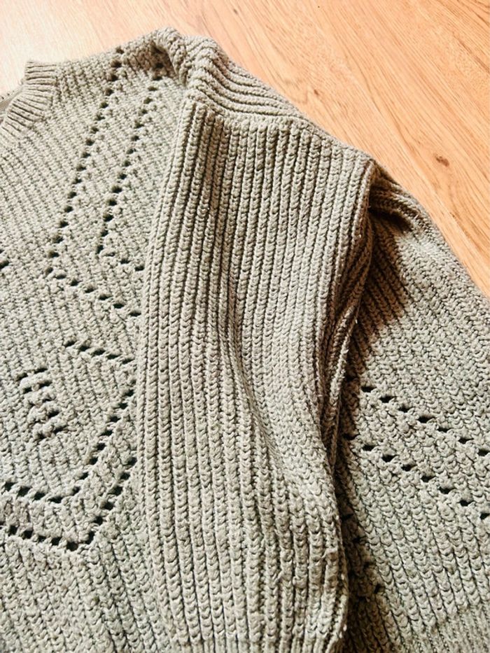 Pull bleu/gris - photo numéro 4