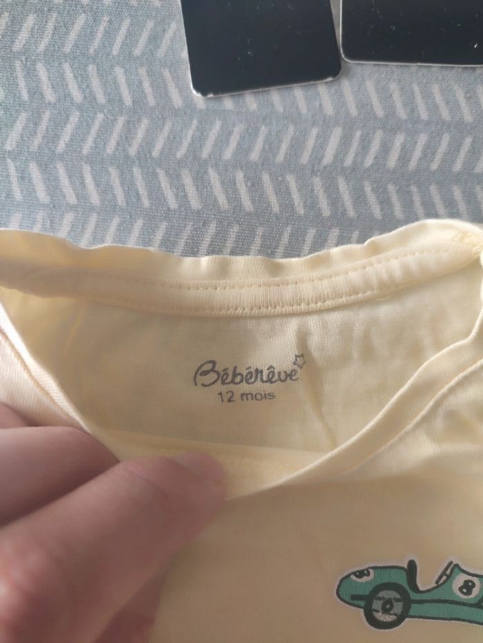 tenue salopette et tshirt été garçon 12 mois – Marque P’tit Bisou - photo numéro 15