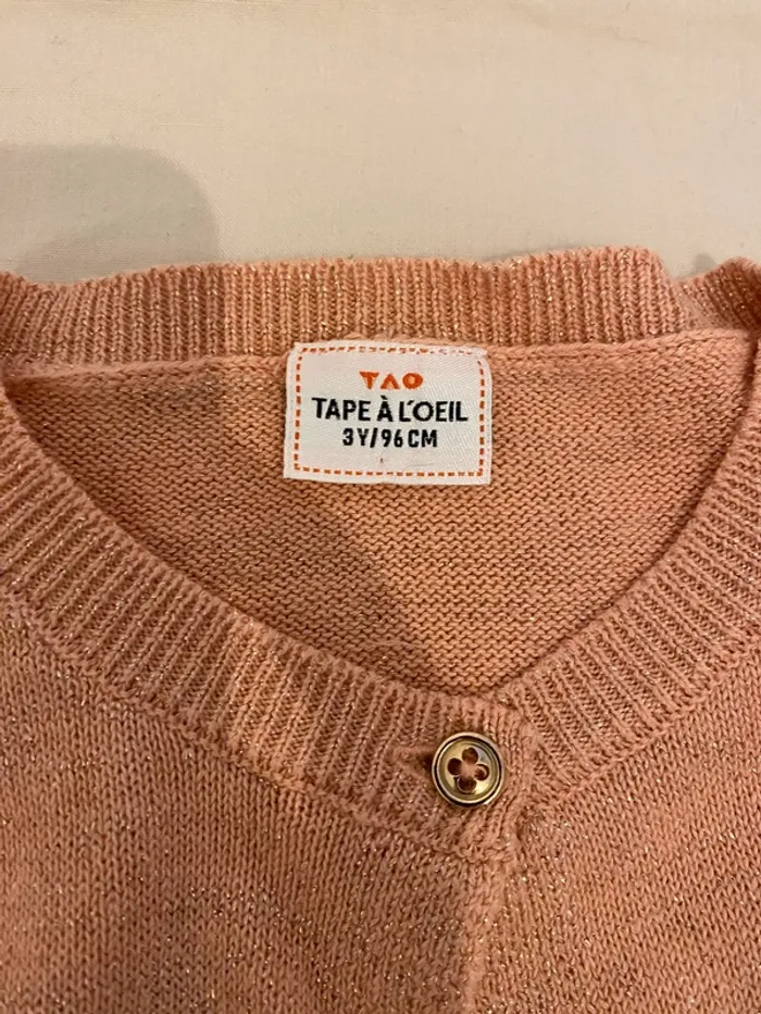 Gilet rose tao - photo numéro 2