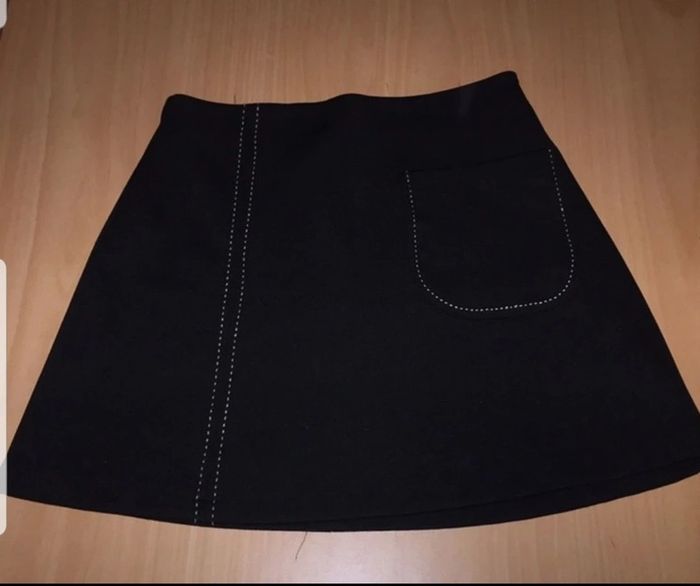 Mini jupe trapèze zara taille 38