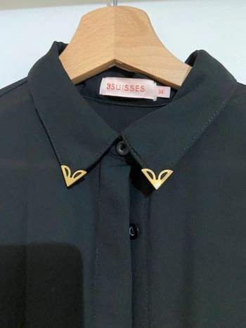 Chemise 3 Suisse noire