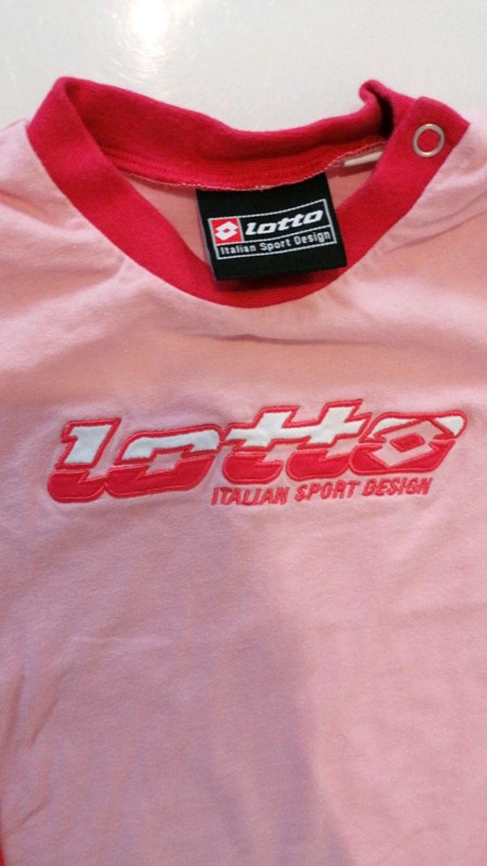 Combishort rose lotto 18mois - photo numéro 2