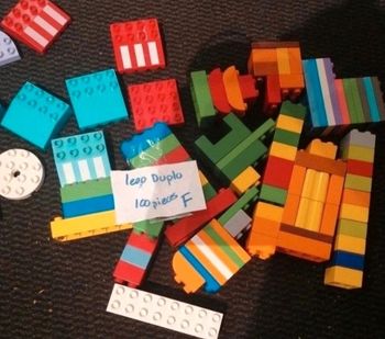 Lego duplo 100 briques 
