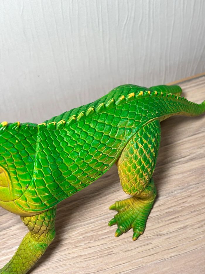 Monstre hydre vintage jouet figurine Conan le Barbare Dragon Toy Green/Yellow Delavennat Remco 1984 - photo numéro 3