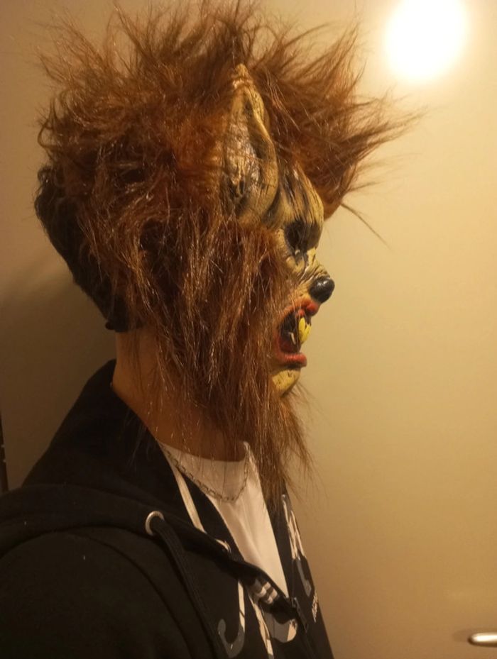 Masque de loup garou.déguisement  adulte - photo numéro 2