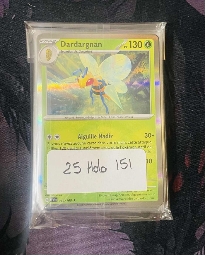 ✨ Lot complet de 25 cartes Holo Pokémon – Série 151 – Français – Excellent état 🃏 - photo numéro 2