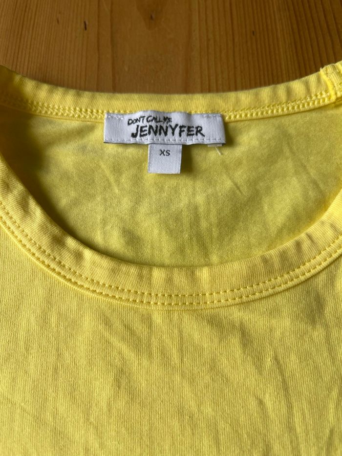 T-shirt CROP, top de la marque Jennyfer, taille XS - photo numéro 2