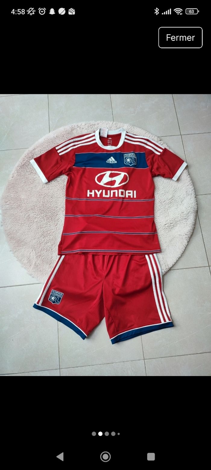 Ensemble Olympique Lyonnais 2013-2014 adidas - photo numéro 3