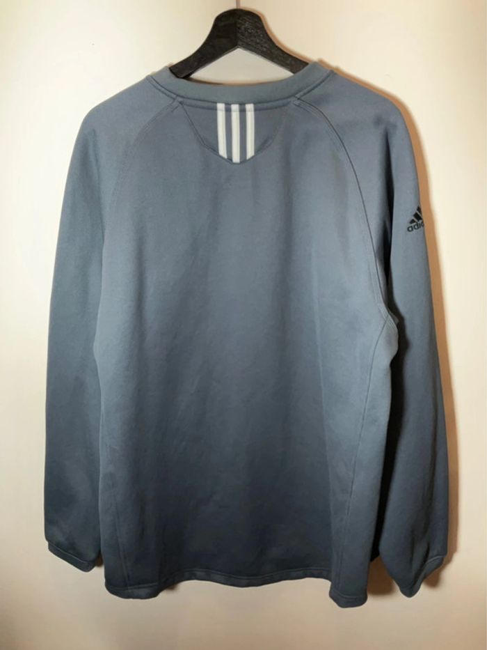 Sweat long pour homme Adidas SL Baseball gris foncé taille L 104 - photo numéro 2