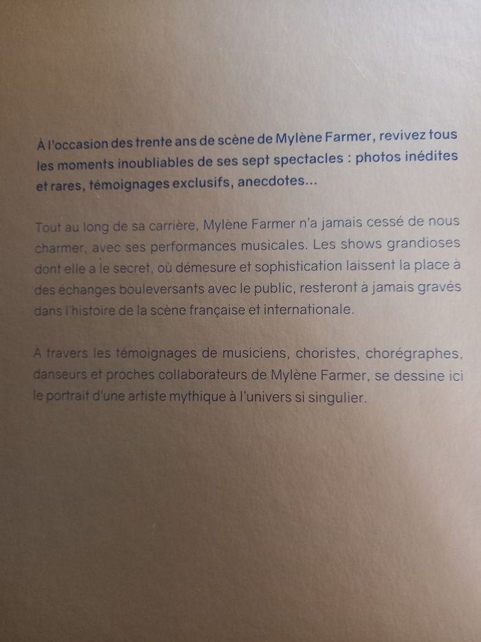 Livre Mylene Farmer - photo numéro 2