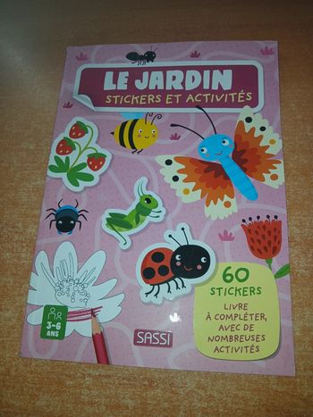 Le jardin stickers et activités