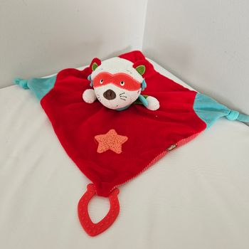 Doudou raton laveur  baby sun