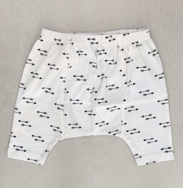 Pantalon sarouel en coton mixte 6 mois