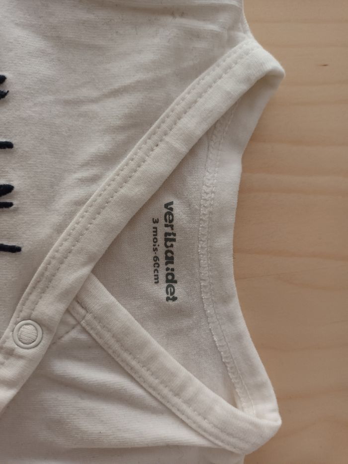 Lot petit tigre Vertbaudet 3 mois - photo numéro 5