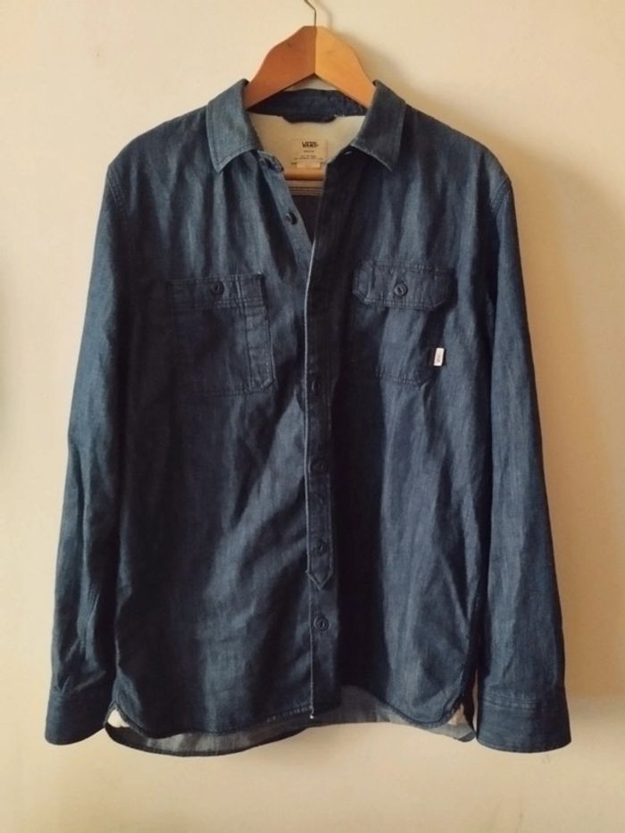 Chemise en jean homme Vans taille M - photo numéro 4