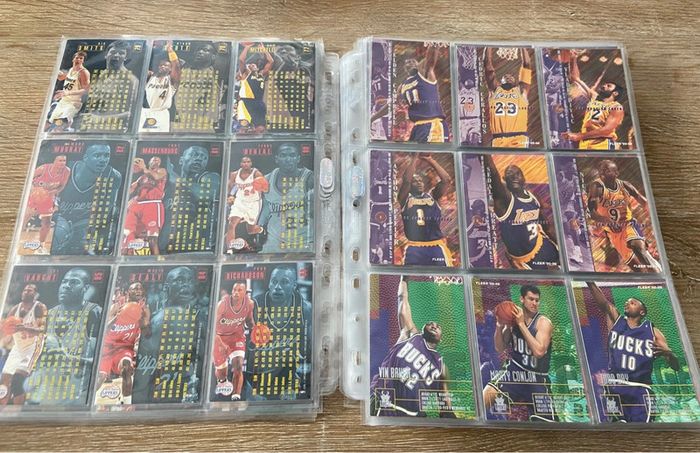 Lot de 149 cartes fleers 95-96 nba vintage - photo numéro 5