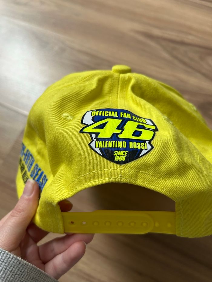 Casquette jaune VR46 Valentino Rossi Homme Taille Unique Réglable - photo numéro 4