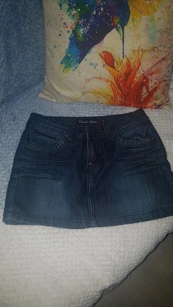 Jupe en jeans bleu marine taille M