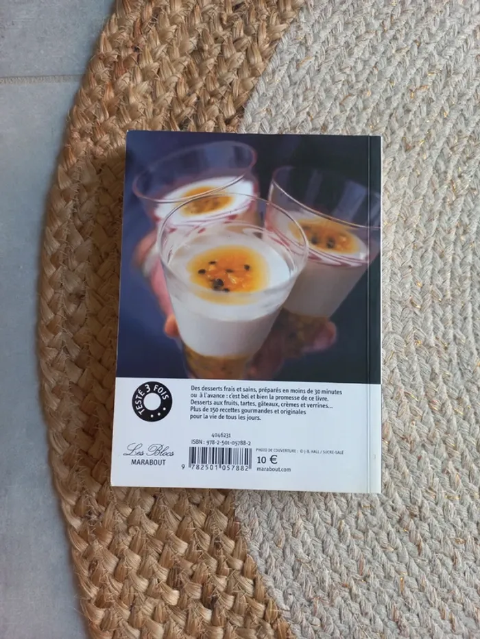 📖 Crumbles verrines Tartes desserts vite prêts Les blocs Marabout - photo numéro 2