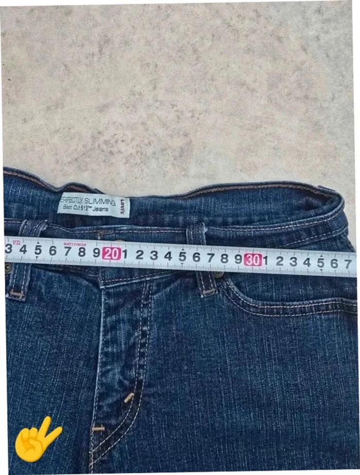 Jean Levi's 512 W28|FR38 coupe patte d'eph bleu Femme-Women - photo numéro 4