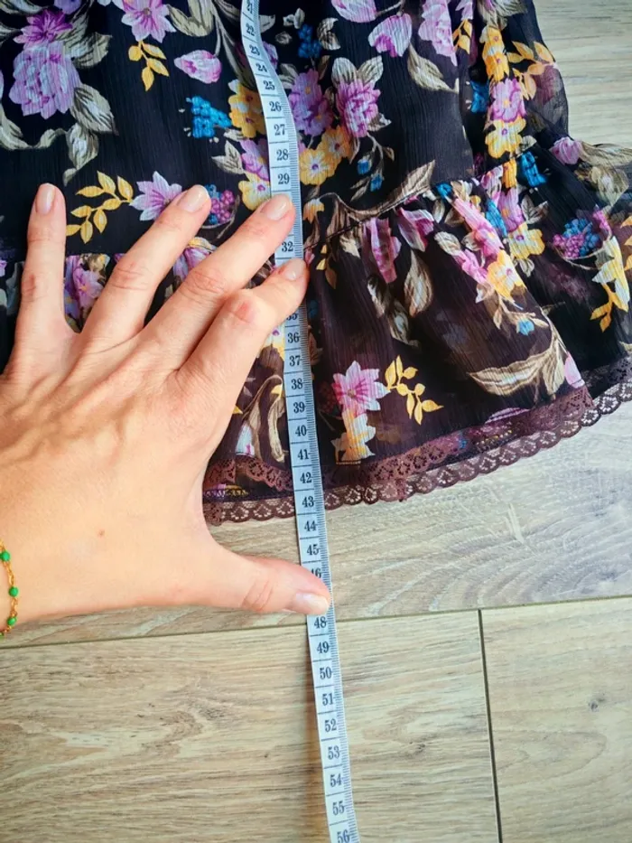 Jupe multicolore bershka 38 - photo numéro 4